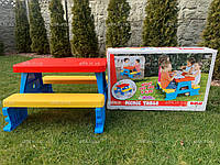 Стол-пикник для 4 детей Dolu 3008-4