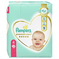 Подгузники Pampers Premium Care Maxi Размер 4 (9-14 кг) 34 шт (8001090379368)