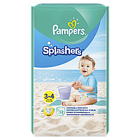 Подгузники Pampers для плавания Splashers Размер 3-4 (6-11 кг) 12 шт (8001090698346)