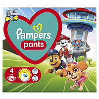 Подгузники Pampers Maxi Размер 4 (9-15 кг) Paw Patrol 72 шт (8006540863572)