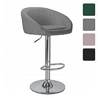 Стілець барний JS Stillo крісло барне поворотне з підніжкою для дому кафе ресторану барної стійки B_2263