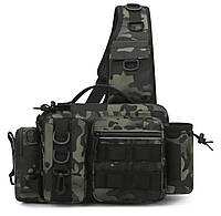 Рыболовная сумка на плечо / Поясная сумка для хранения снаряжения Noir CP