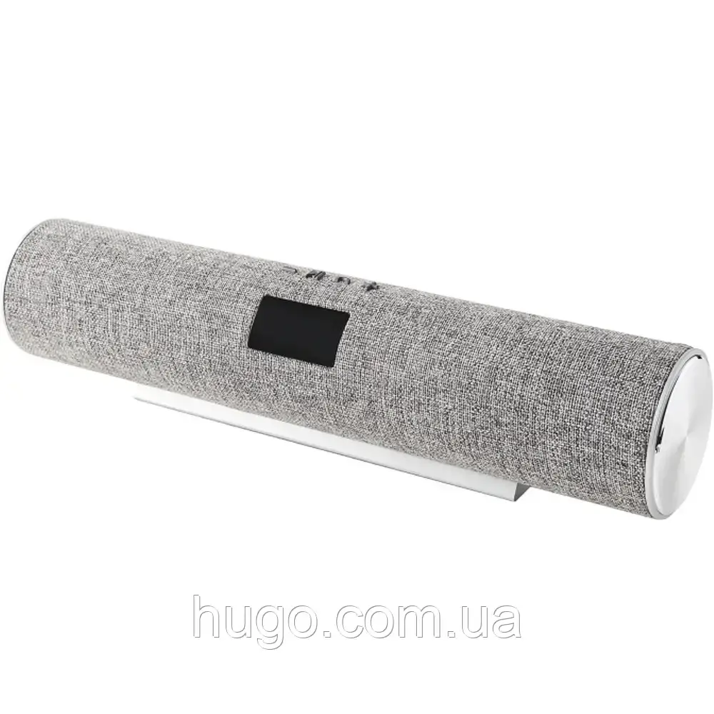 Портативна колонка Bluetooth S608, Сіра / Бездротова блютуз колонка 20 Вт + FM радіо