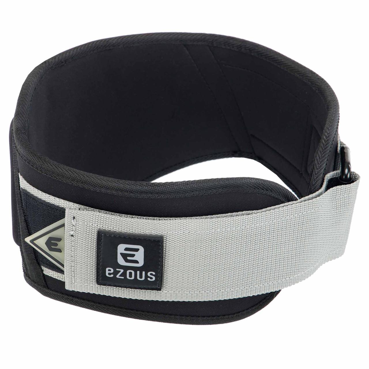 Пояс атлетичний посилений регульований Ezous Lifting Belt Armor O-03 розмір M Black-Grey, фото 1