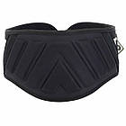 Пояс атлетичний посилений регульований Ezous Lifting Belt Armor O-03 розмір M Black-Grey, фото 2