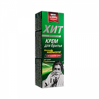 Крем для бритья «ХИТ» for men с алоэ для сухой и нормальной кожи TM Aromat