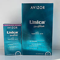 РОЗЧИН ДЛЯ ЛІНЗ (НАБІР) Avizor Unica Sensitive 350+350+60 мл