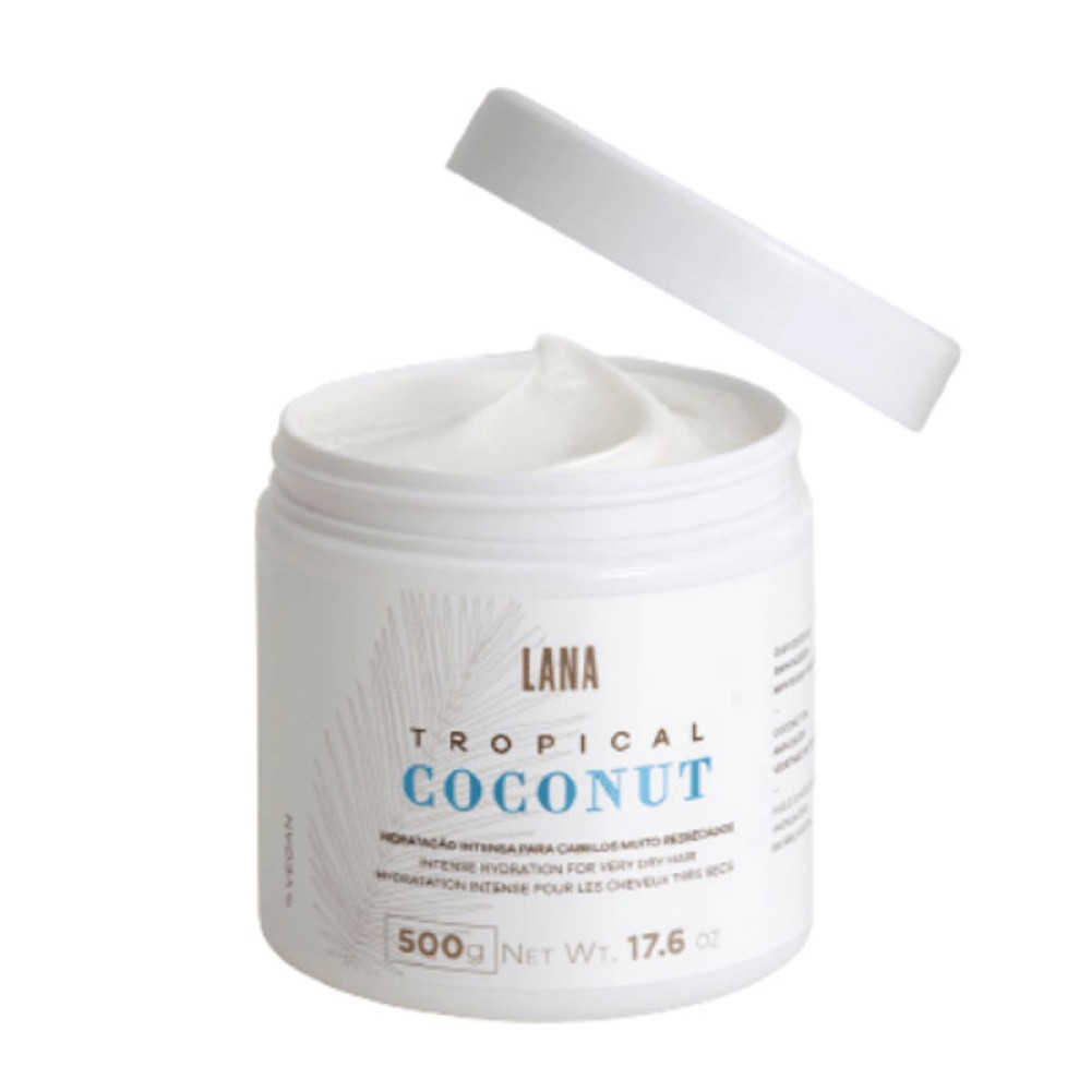 Маска Lana Brasiles Tropical Coconut Mask для інтенсивного зволоження волосся (52005)