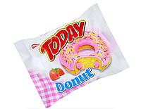 Пончик у глазурі Today Donut Донат Полуниця 50г