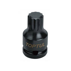 Головка ударна TOPTUL SPLINE М18 L44 мм 1/2" KADB1618S