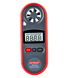 Анемометр цифровий 0,7-30 м/с, -10-45 °C WINTACT WT816A