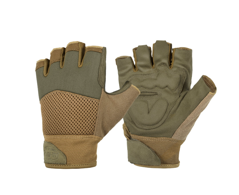 Перчатки HELIKON-TEX Half Finger Mk2 Olive Green/Coyote (RK-HF2-NE-0211A) РОЗМІР L