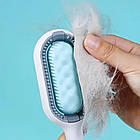 Гребінець для собак та котів 4в1 LY-364, Рандом / Щітка для грумінгу / Щітка для вичісування шерсті, фото 7