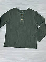 Рубашка детская муслиновая для мальчика из муслина SMX-7