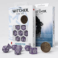 Набор кубиков Q Workshop - Dice Set. The Witcher - Yennefer - Lilac and Gooseberries