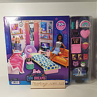 Ігровий Набір Меблів для Барбі Велике місто Barbie Big City Dreams Dorm Room Playset Маттел