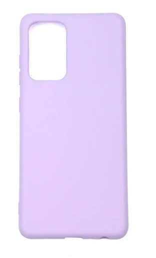 Чохол силіконовий для Samsung  A52 4G (2021) Silicone Case Full (Бузковий)