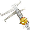 Штангенциркуль канавковий годинникового типу (0-150 мм; 0,02 мм) PROTESTER М5190-150, фото 2