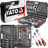Гаечный набор ключей для машины, Набор yato, Инструмент для авто 216ед YATO (Польша), AMG