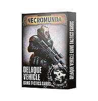 Игровой набор GW - NECROMUNDA: DELAQUE VEHICLE GANG TACTICS CARDS (ENG)