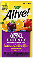 Витамины для женщин Nature's Way Alive! Women's Ultra Potency 60 tab