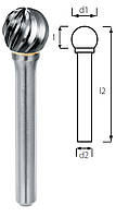 Борфреза сферическая PROFITOOL - 6х4,7х50x6 мм (D06066-3INOX)