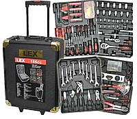 Комбинированный набор инструментов, Хороший набор инструментов для автомобиля 186ед LEX (Польша), AMG