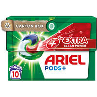 Капсулы для стирки Ariel Pods All-in-1 + Сила экстраочищения 10 шт. 8001090803412 d