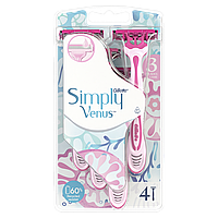 GILLETTE SIMPLY VENUS 3 Одноразові бритви 4шт