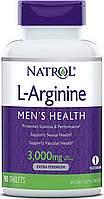 Аргинин Natrol L-Arginine 3000 mg 90 таб