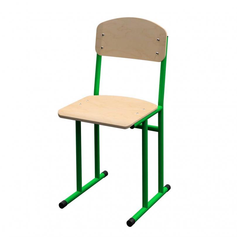 Стілець полозковий на круглій трубі №6, фото 1