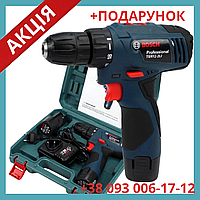 Шуруповерт акумуляторний в кейсі Bosch TSR 12-2LI 12V 3Ah Li-ion