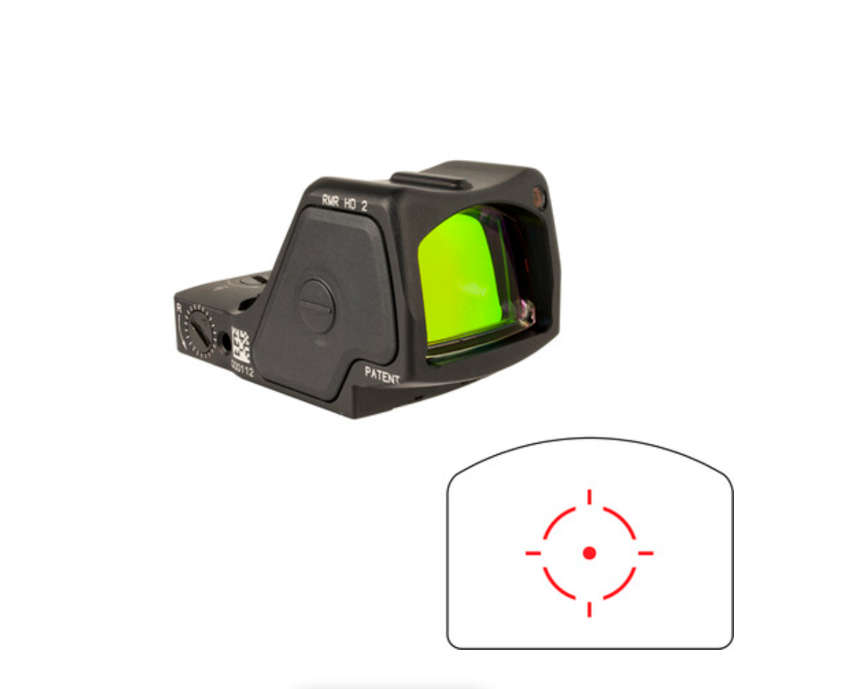 Приціл коліматорний Trijicon RMR® 3.25 MOA HD Red Dot Sight, RMHD2-C-3200002, фото 1
