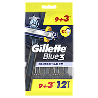 GILLETTE BLUE 3 Слалом Комфорт одноразові бритви 9+3шт