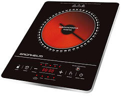 Інфрачервона плита Grunhelm GIR-809 (121458) 2 кВт сенсорне керування регулювання нагрівання; таймер; дисплей