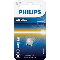 Батарейка Philips A76 LR44, LR1154, AG13, V13GA Alkaline * 1 A76/01B d
