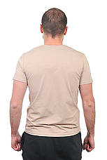 Футболка чоловіча Calvin Klein 25-302-02 бежева, фото 5