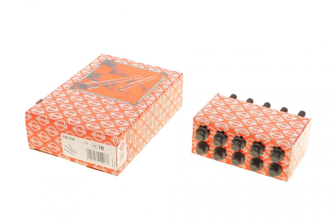 Болти ГБЦ Toyota Avensis Carina Corolla -00 (M10x1.25x90 108) комплект 10шт. (ELRING 708.210)