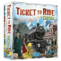 Настольная игра Lord of Boards - Ticket to Ride: Европа / Ticket to Ride. Europe (Укр)