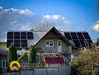 Гібридна СЕС 8 кВт у с.Поляна (Чернівецька область)