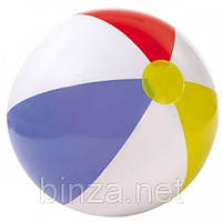 Мяч надувной 4-х цветный, 51 см 59020, пакунок малюка, для детей от 3 лет