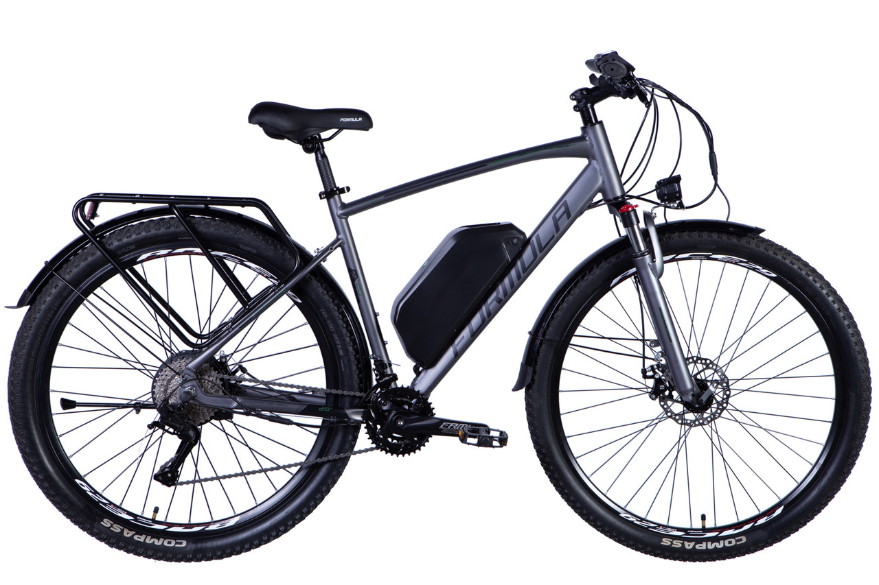 Велосипед з електроприводом 28" AL Formula eCURSOR MAN DD рама-20" 48B 12.5 А·год 500 Вт сріблястий (матовий)