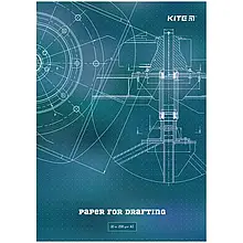 Папір для креслення А3, 10 аркушів, 200г/м2, Kite K18-270