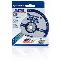 Диск алмазний по металу Specialist+ METAL 125x22