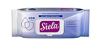 SIELA Вологі серветки Сімейні Антибактеріальні, 100 шт, з клапаном 100 шт