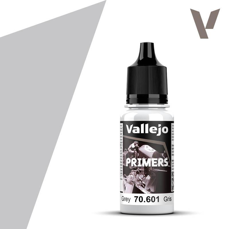 Акрил-поліуретанова ґрунтовка Grey Primer 17 ml. VALLEJO 70601