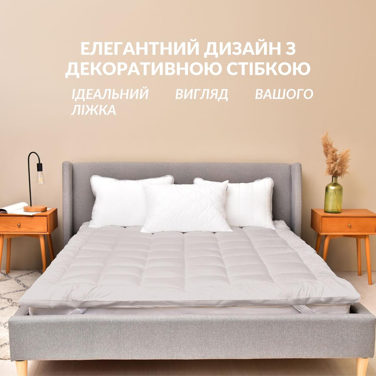 Наматрацник на гумках IDEIA - Дабл 160*200 (400 г/м2), фото 1