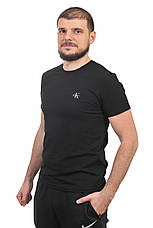 Футболка чоловіча Calvin Klein 25-302-43 (B) чорна, фото 4
