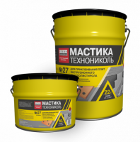 Мастика бітумна для приклеювання екструзійного пінополістиролу Техноніколь №27 (20 л), фото 1