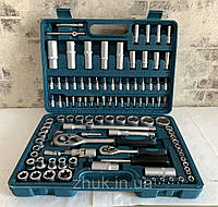 Набор инстумента в чемодане, Удобный набор инструментов в чемодане 108ед Euro Craft (Польша), AMG